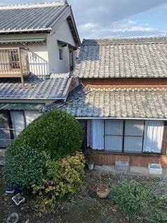 乾式工法で工事予定の瓦屋根